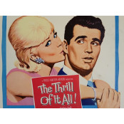 The Thrill of it All - Original 1963 Universal Picture Window Card